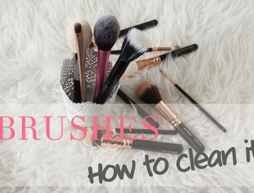 COMO LAVAR TUS BROCHAS DE MAQUILLAJE