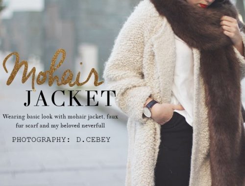 CHAQUETA MOHAIR