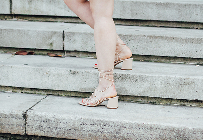 strap sandals mango nude streetstyle myblueberrynightsblog